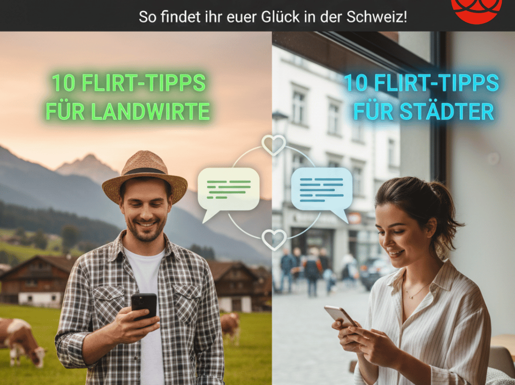 ♥️ Unsere 10 Flirt Tipps für Landwirte, Landwirtinnen und Städter- Die richtigen Flirt Tipps für die Landwirtschaft können den Unterschied machen.