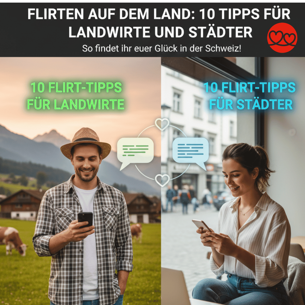 ♥️ Unsere 10 Flirt Tipps für Landwirte, Landwirtinnen und Städter- Die richtigen Flirt Tipps für die Landwirtschaft können den Unterschied machen.