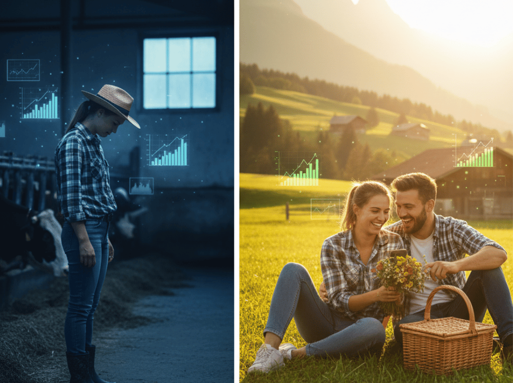 Der Hof als emotionaler Druckkessel, Partnersuche als aktive Seelenpflege und mentale Gesundheit wir geben hier Tipps, durch Partnerschaft die Balance zu finden