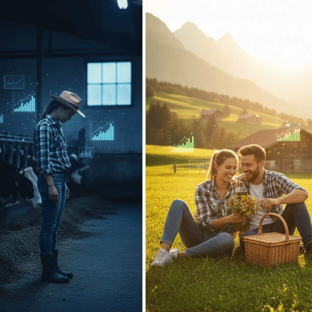 Der Hof als emotionaler Druckkessel, Partnersuche als aktive Seelenpflege und mentale Gesundheit wir geben hier Tipps, durch Partnerschaft die Balance zu finden