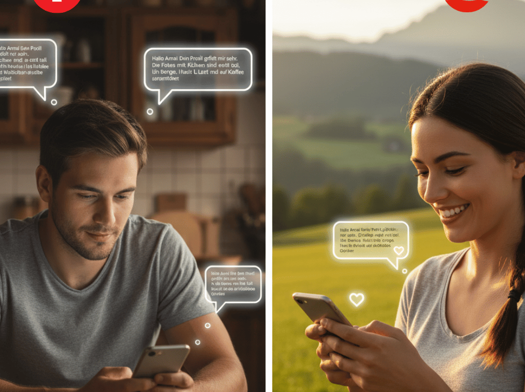 Du hast es geschafft: Du hast auf einer Dating-App ein Profil entdeckt, das dir richtig gut gefällt. Nur was schreibe ich einer Bäuerin die mir gefällt? Tipps..