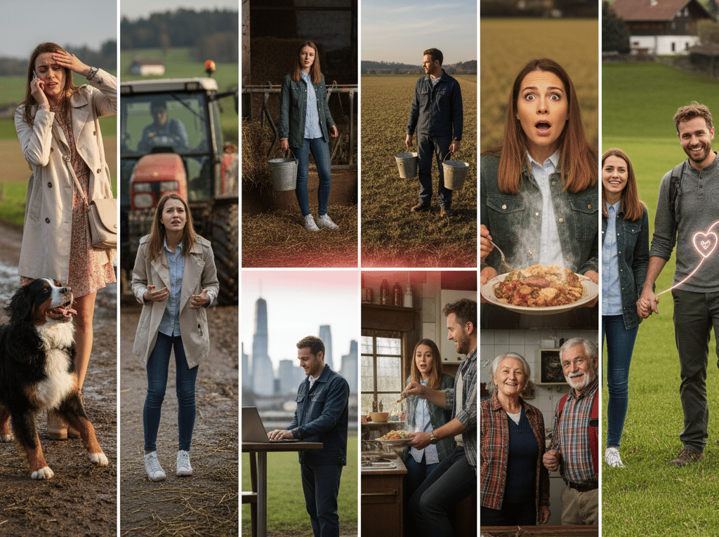 Eine Städterin liebt einen Bauer? Erfahre die 5 grössten Herausforderungen für eine Beziehung mit einem Nicht-Landwirt und wie ihr sie gemeinsam meistert.