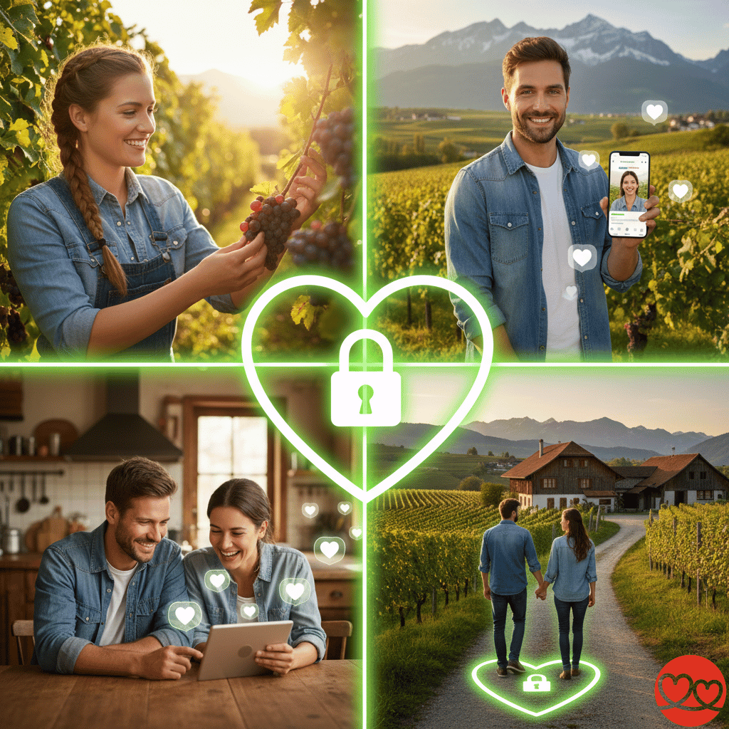 Als Single Winzerin oder Winzer auf Partnersuche? Tipps für erfolgreiches Dating bei offenen Weinkellern und online. So findest du deinen Partner in der Schweiz