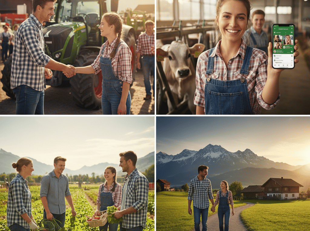 Junglandwirt Single? Entdecke die besten Events wie den JULA Treff oder den Young Farmers Day, um in der Schweiz Gleichgesinnte und die grosse Liebe zu finden.