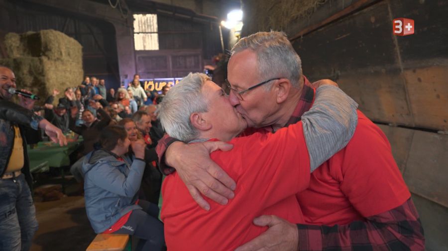 Bauer ledig sucht Gabi und Röbi erster Kuss