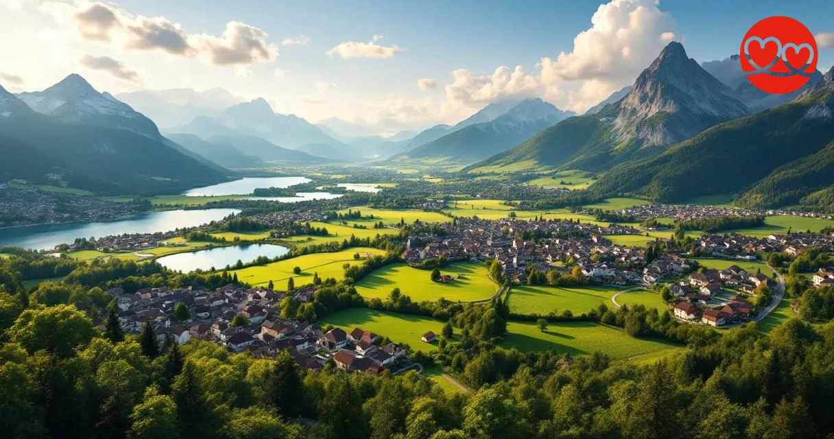 Schweizer Landschaft — Singles und Bekanntschaften in allen Regionen