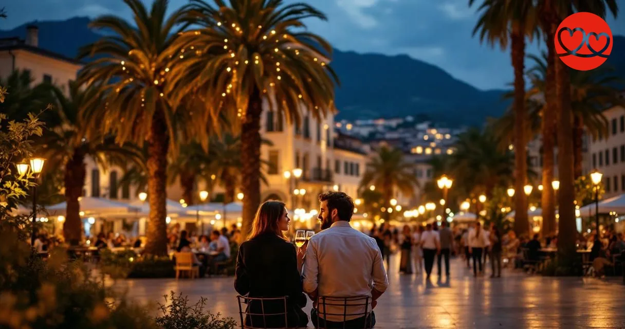 Singles und Dates in Locarno – Paar auf der Piazza Grande