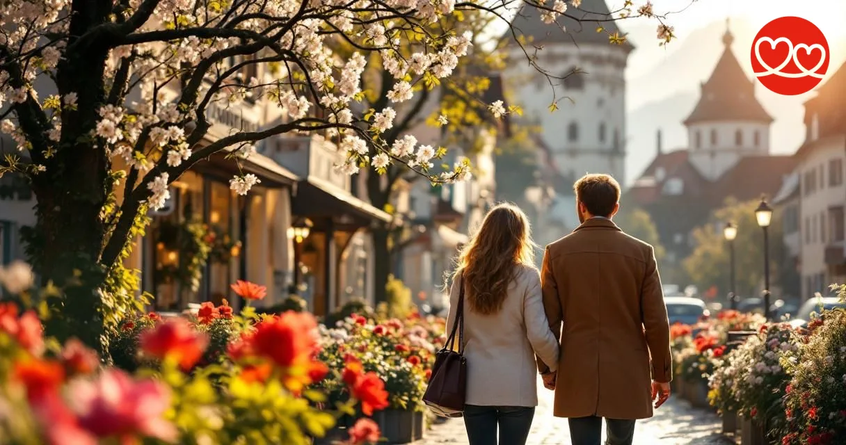 Singles und Dates in Winterthur – Paar in der Altstadt