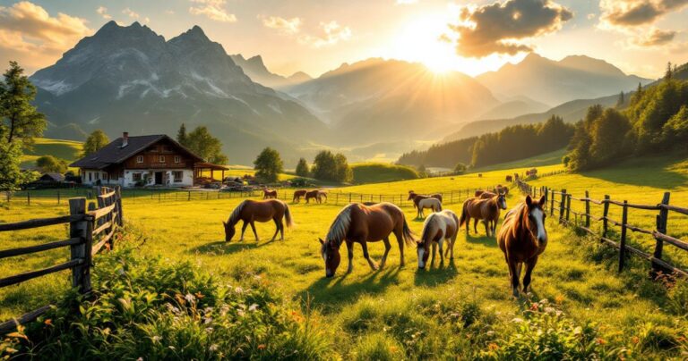 Bauernhof mit Pferden im Aargau — Janine aus Bauer ledig sucht Staffel 22