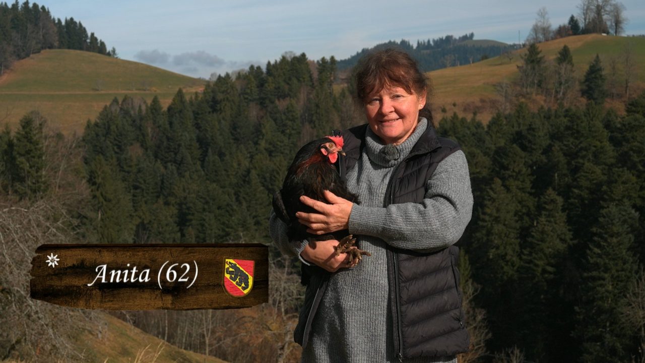 Anita aus Bern bei Bauer ledig sucht Staffel 22 — Bäuerin mit Braunkühen